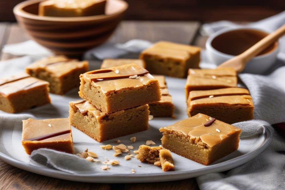 Decadent Miso And Brown Sugar Blondies: A Unique Twist On A Classic Dessert