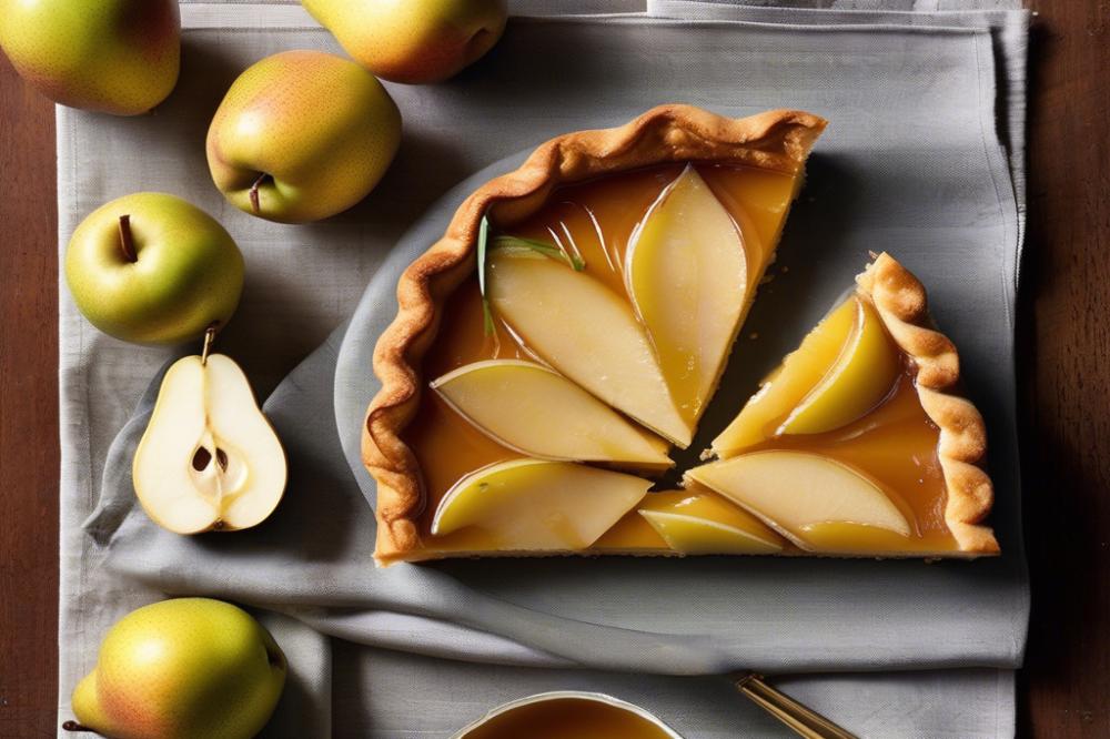 Delicious Asian Pear And Honey Tart Recipe: A Sweet Twist On Classic Desserts