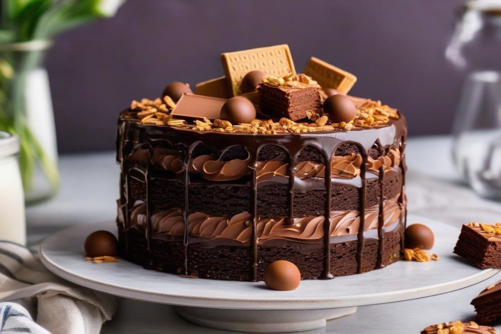 Delicious Chocolate Biscuit Cake Recipe: Easy Steps To Make With Crushed Biscuits