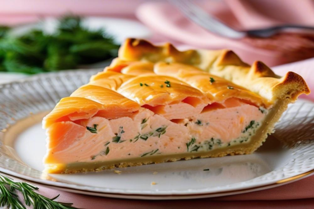 Delicious Creamy Salmon And Dill Pie Recipe: A Perfect Dish For Any Occasion