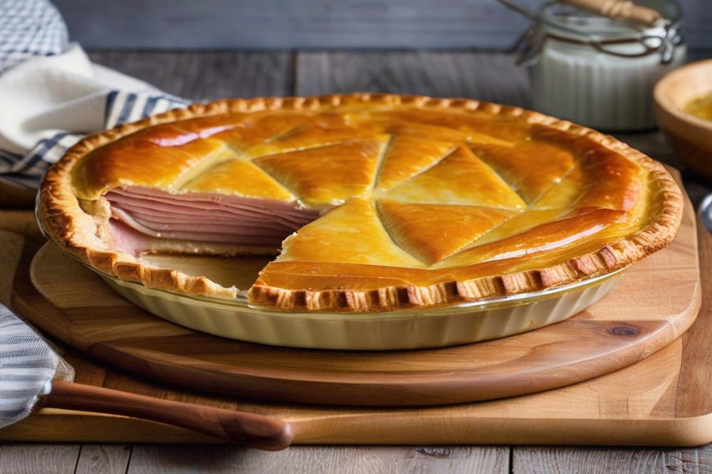 Delicious Dijon And Honey-Glazed Ham Pie Recipe: A Must-Try Comfort Food