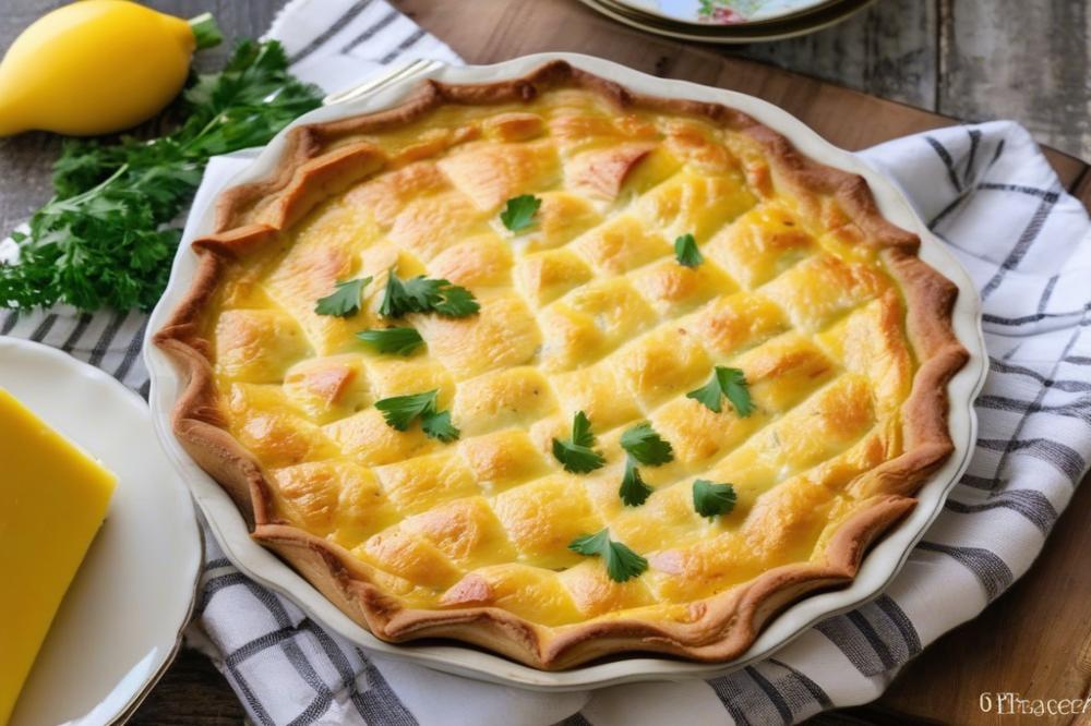 Delicious Ham And Swiss Quiche Pie Recipe: Perfect For Brunch Or Any Meal