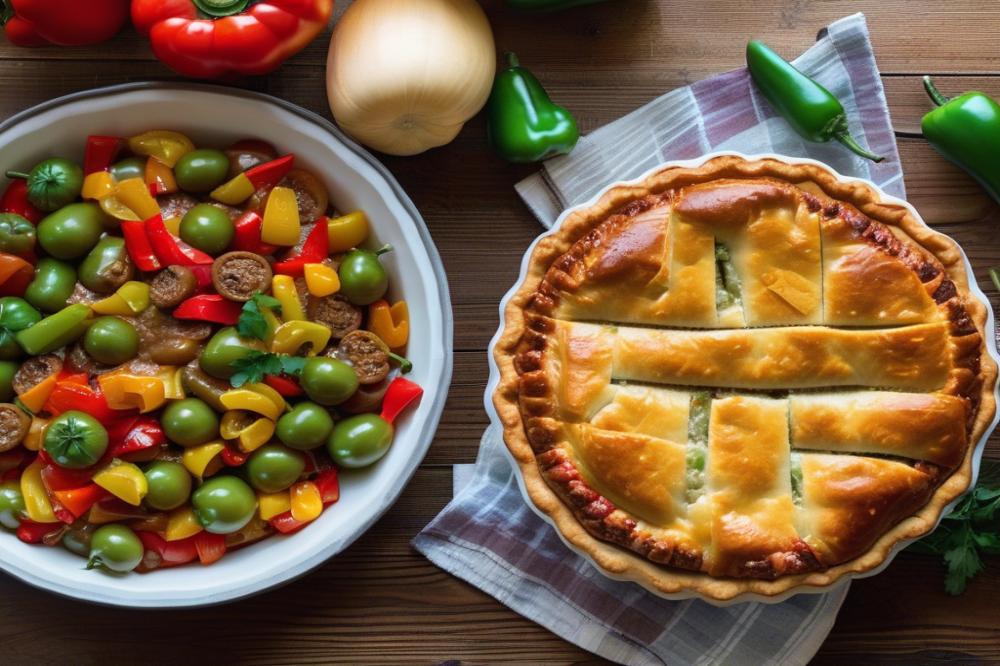 Delicious Italian Sausage And Peppers Pie: A Flavorful Twist On Classic Comfort Food