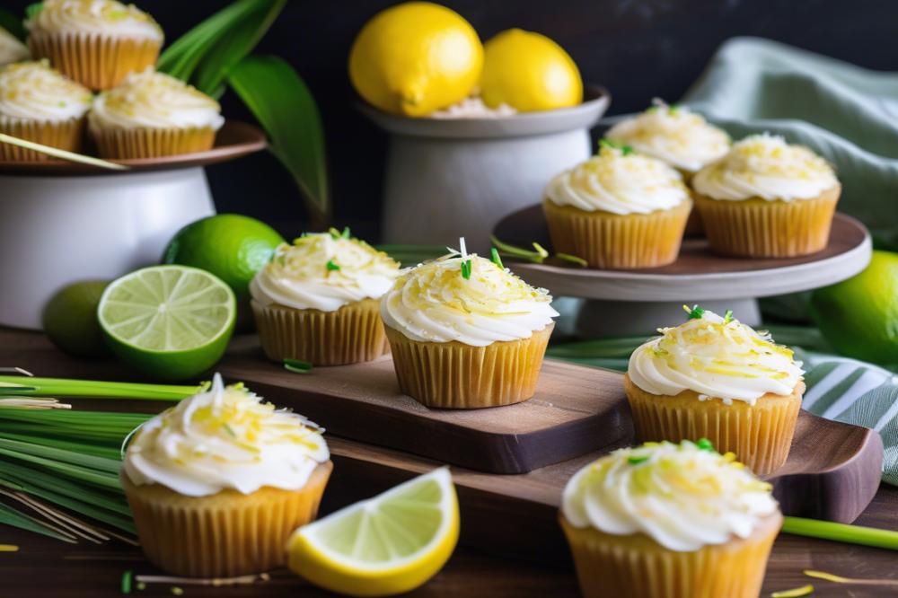 Delicious Lemongrass And Coconut Cupcakes: A Tropical Twist To Your Baking Adventures