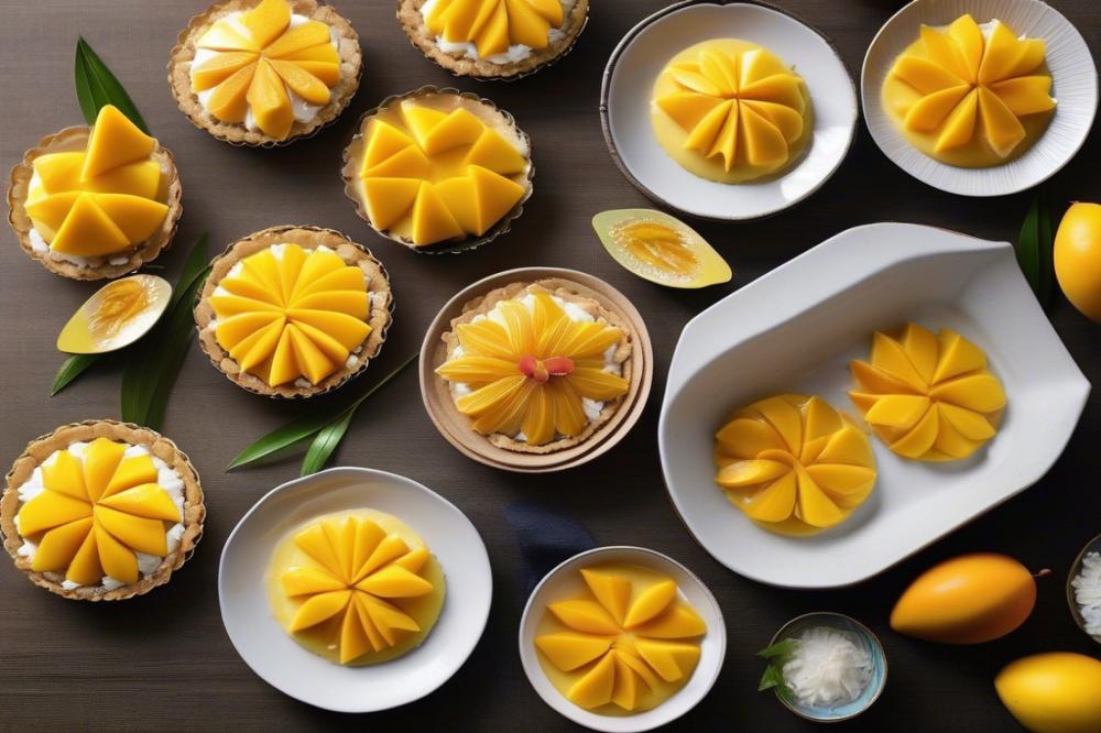 Delicious Mango Sticky Rice Tarts: A Tropical Twist On A Classic Dessert