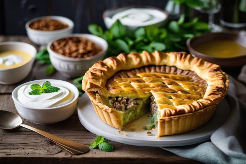 Delicious Mutton And Mint Yogurt Pie Recipe: A Unique Twist On Savory Dishes