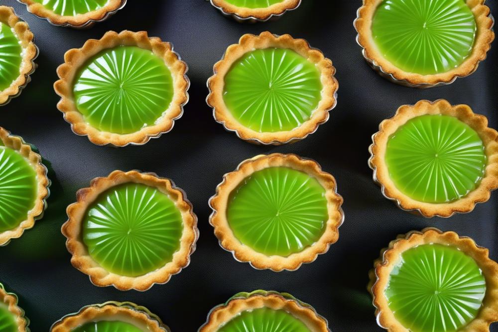 Delicious Pandan And Coconut Custard Tarts: A Recipe For Tropical Indulgence