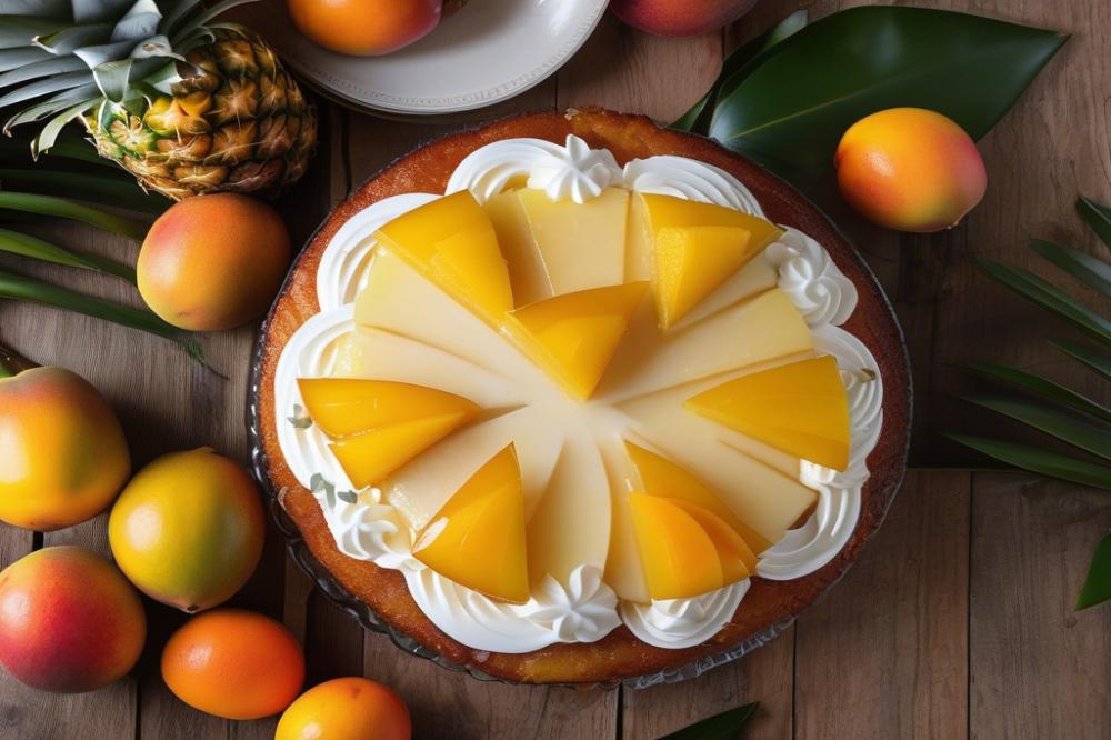 Delicious Pineapple And Mango Upside-Down Cake Recipe: A Tropical Twist On A Classic Dessert
