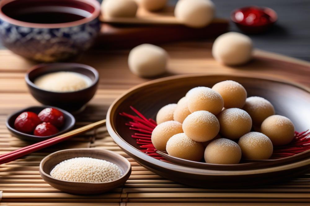 Delicious Sesame And Red Date Mochi Balls: A Step-By-Step Recipe For A Sweet Treat