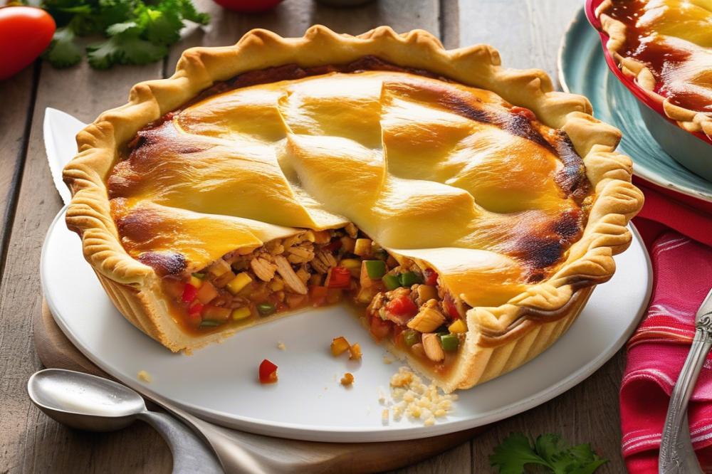 Delicious Southwestern Salsa And Chicken Pie: A Flavorful Recipe To Delight Your Taste Buds