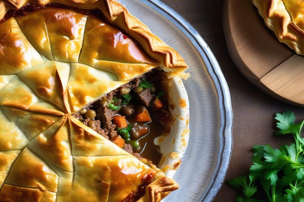 Delicious Spiced Moroccan Lamb Pie Recipe With Crispy Phyllo Pastry
