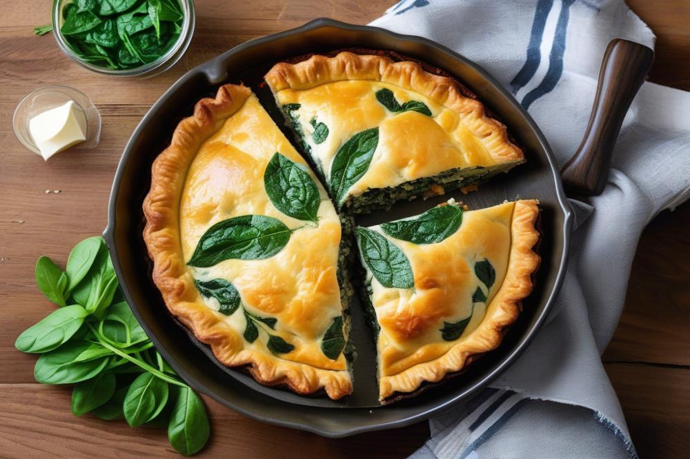 Delicious Spinach And Ricotta Meat Pie: A Must-Try Vegetarian Delight