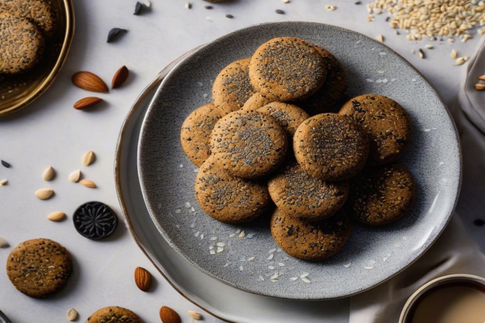 Deliciously Nutritious: How To Make Black Sesame And Almond Cookies