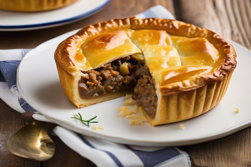 Deliciously Rich Caramelized Onion And Pork Pie Recipe: A Comforting Delight