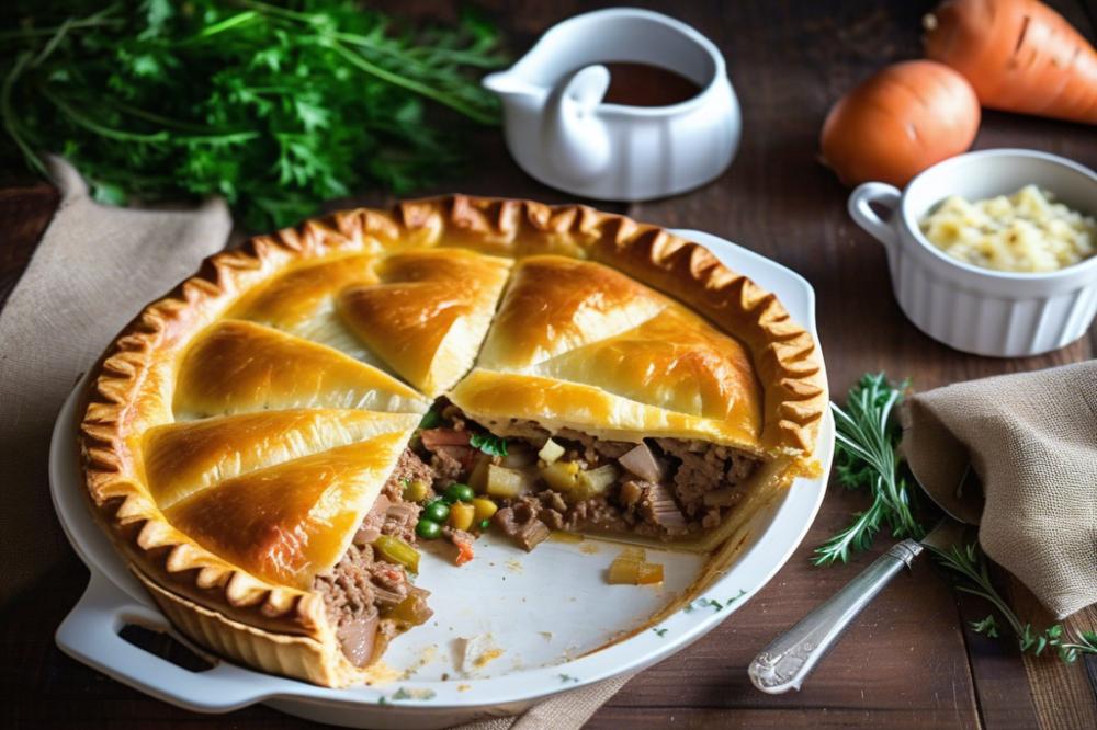 Deliciously Traditional: Crafting The Perfect English Meat And Potato Pie Recipe