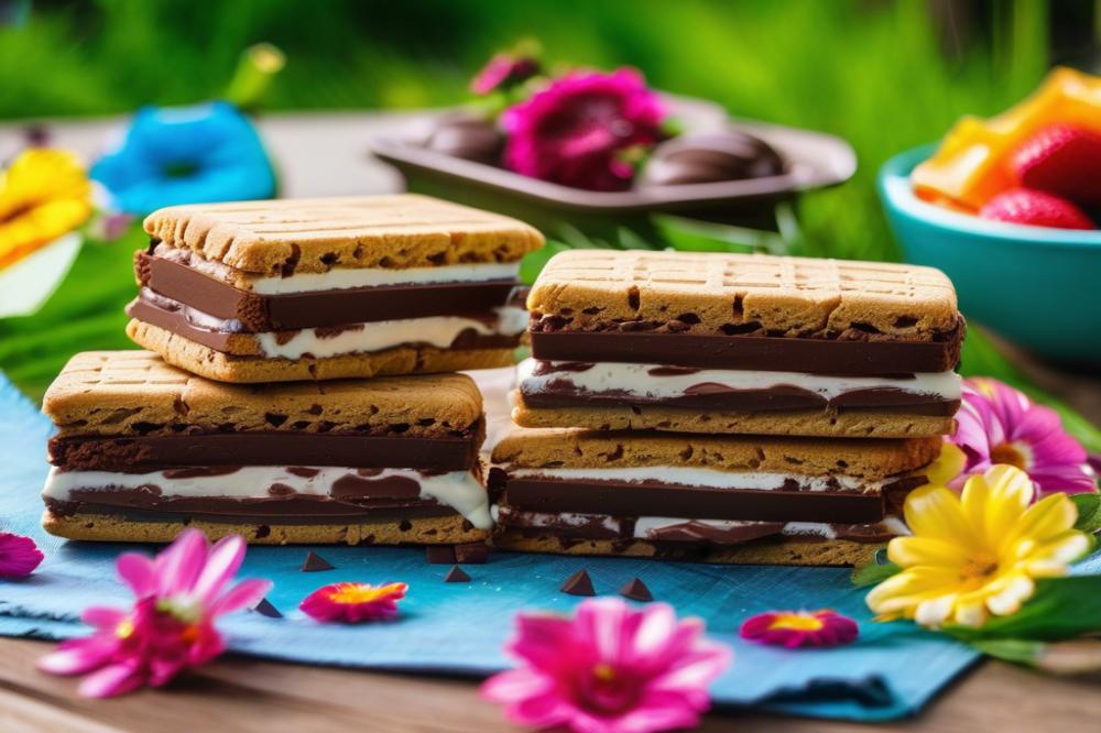 Delightful Chocolate Biscuit Ice Cream Sandwiches: The Ultimate Summer Treat