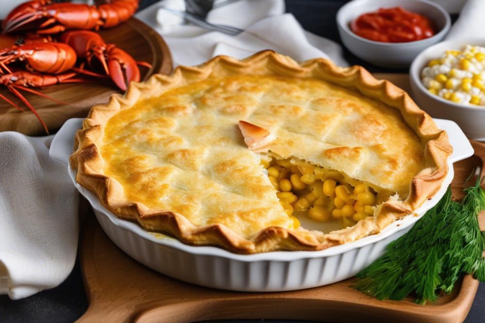 Indulge In Creamy Lobster And Corn Pie: A Decadent Recipe For Seafood Lovers